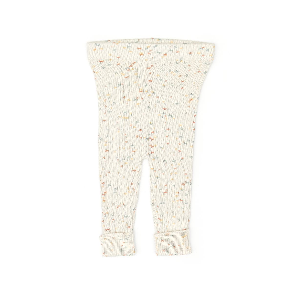 Knitted Legging Natural Confetti