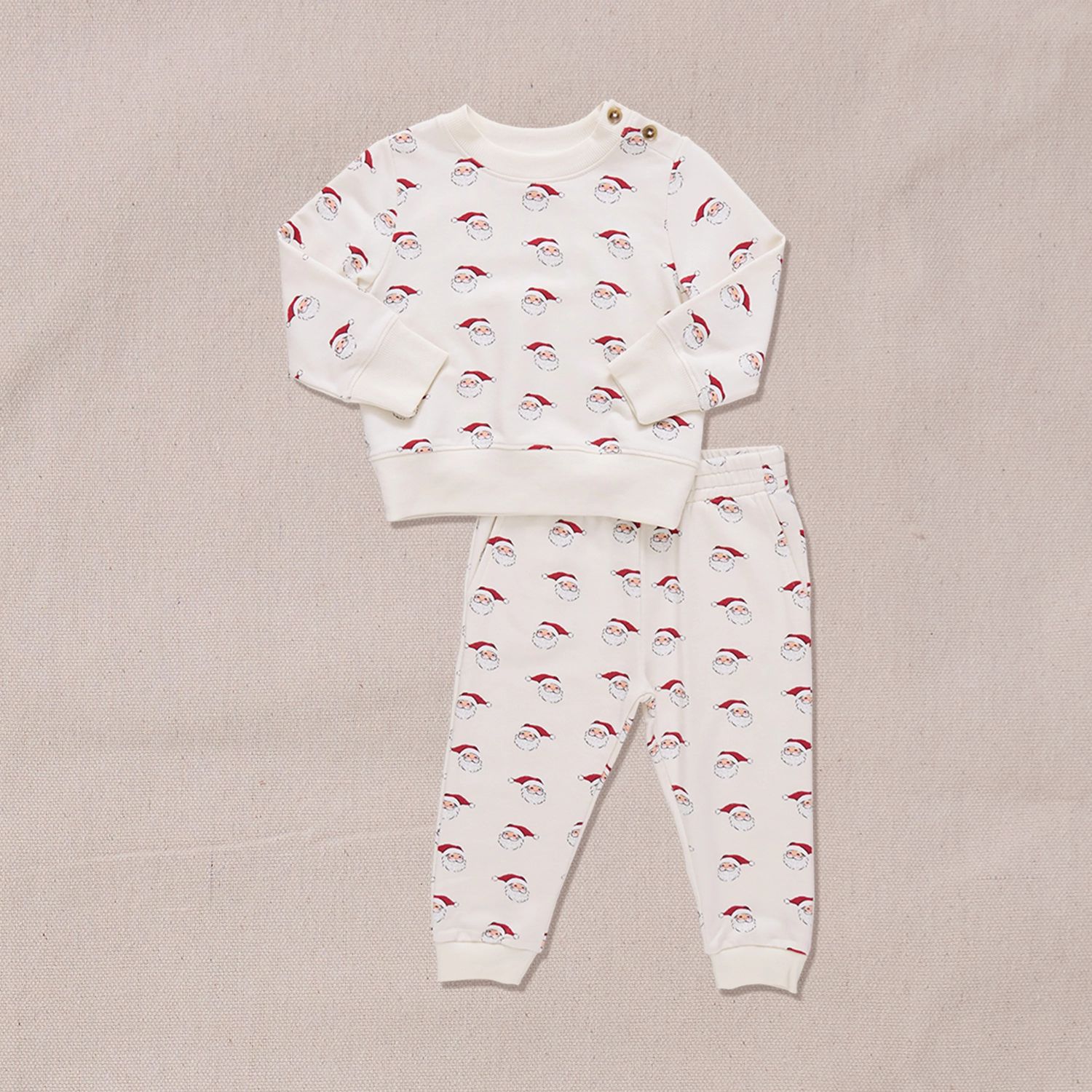 Pink Chicken Jax Jogger Set Mini Santa