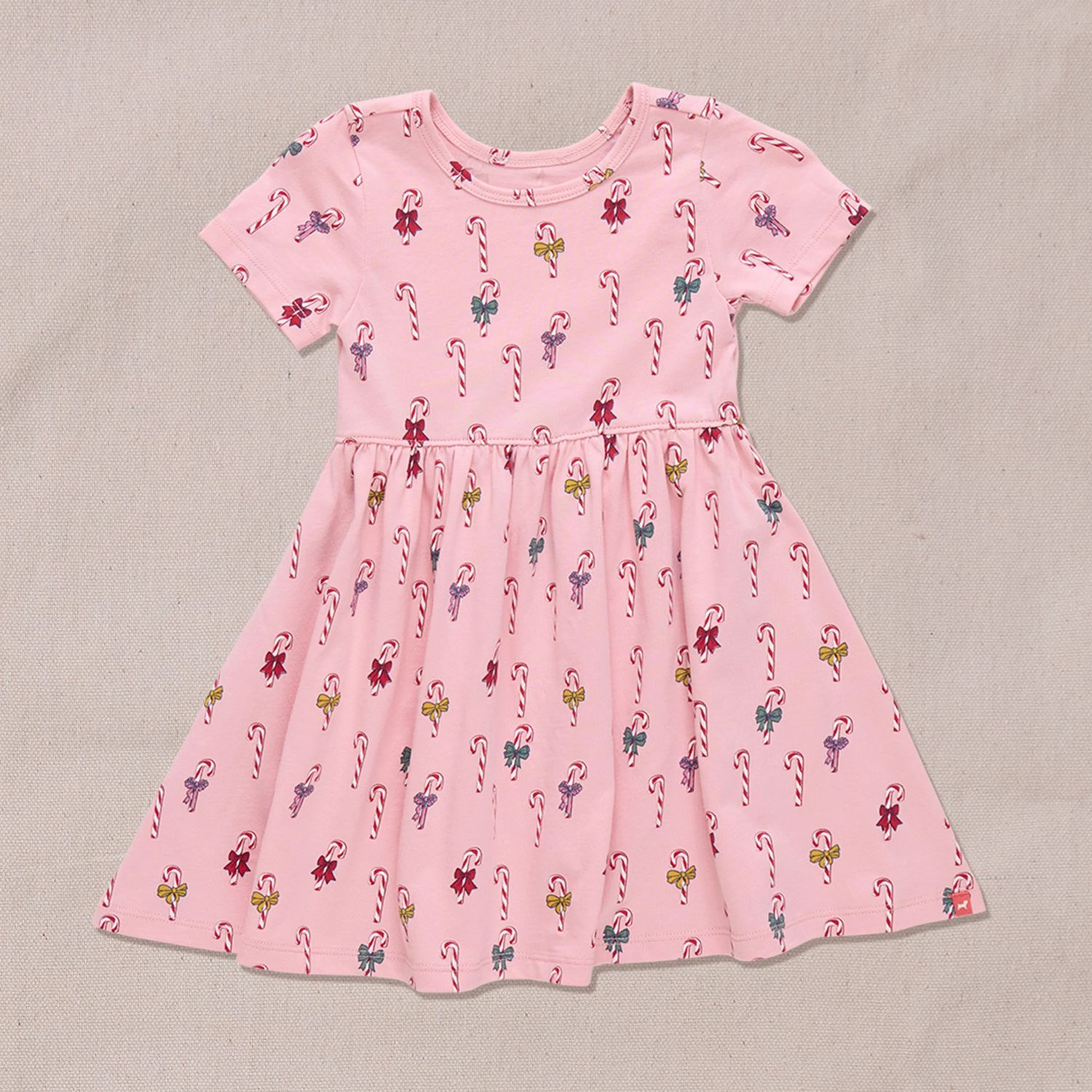 Pink Chicken Sunny Dress Mini Candy Canes