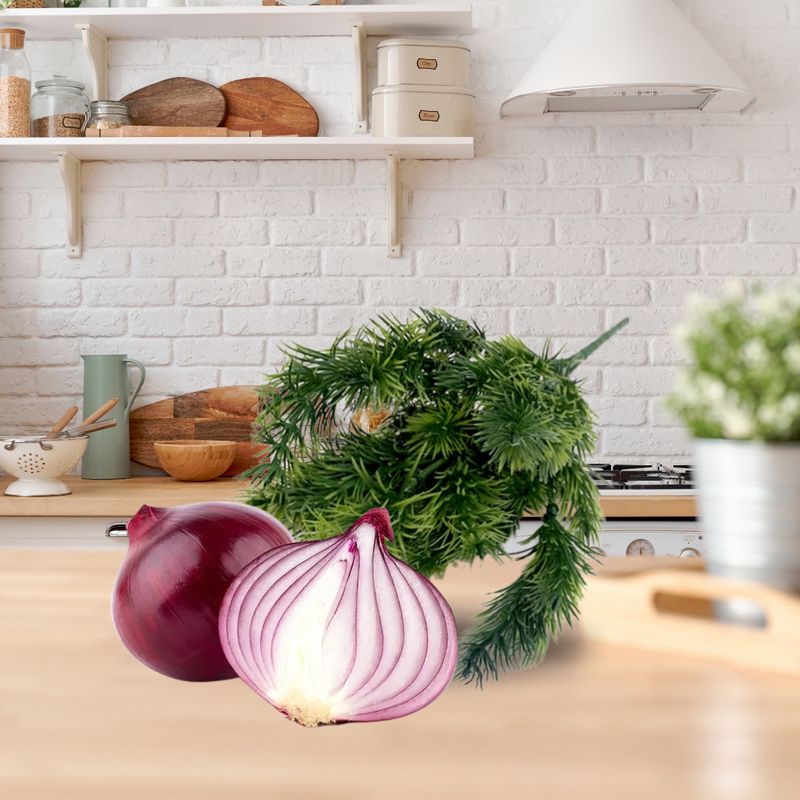 Pine Needle and Purple Onion Juice