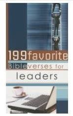 199 Favorite Bible Verses for Leaders