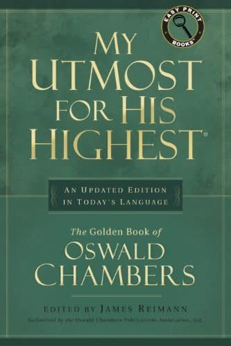 My Utmost for His Highest