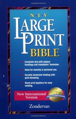 NIV  Worship Bible Large Print