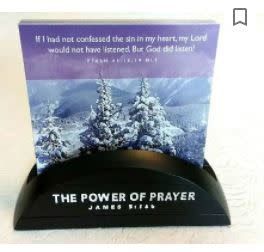 Power of Prayer Paperweight w/ Prayer Cards
