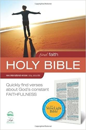 Find Faith: NIV Verse Light Bible:  Hardcover