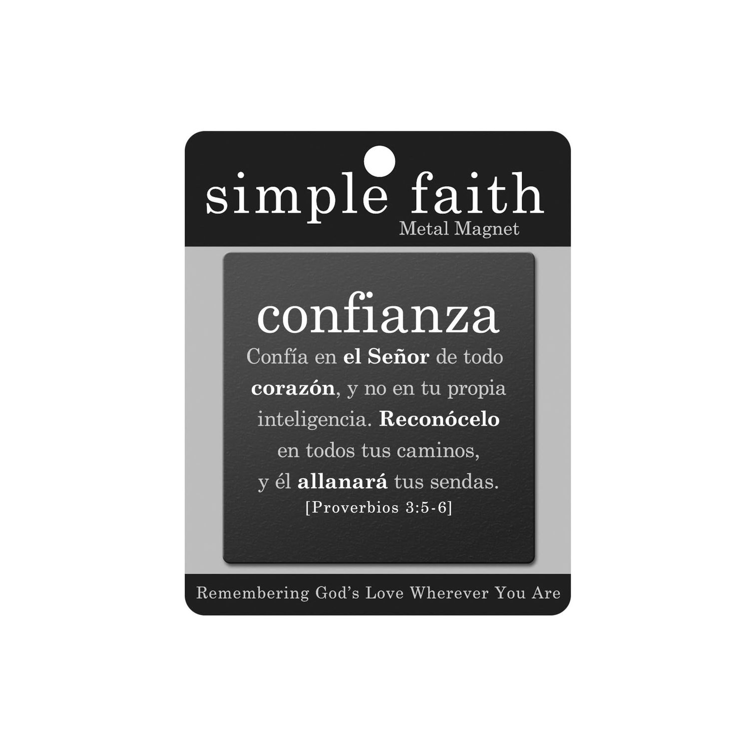 Simple Faith Confianza Magnet