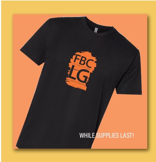 FBCLG T-Shirt Black (orange)