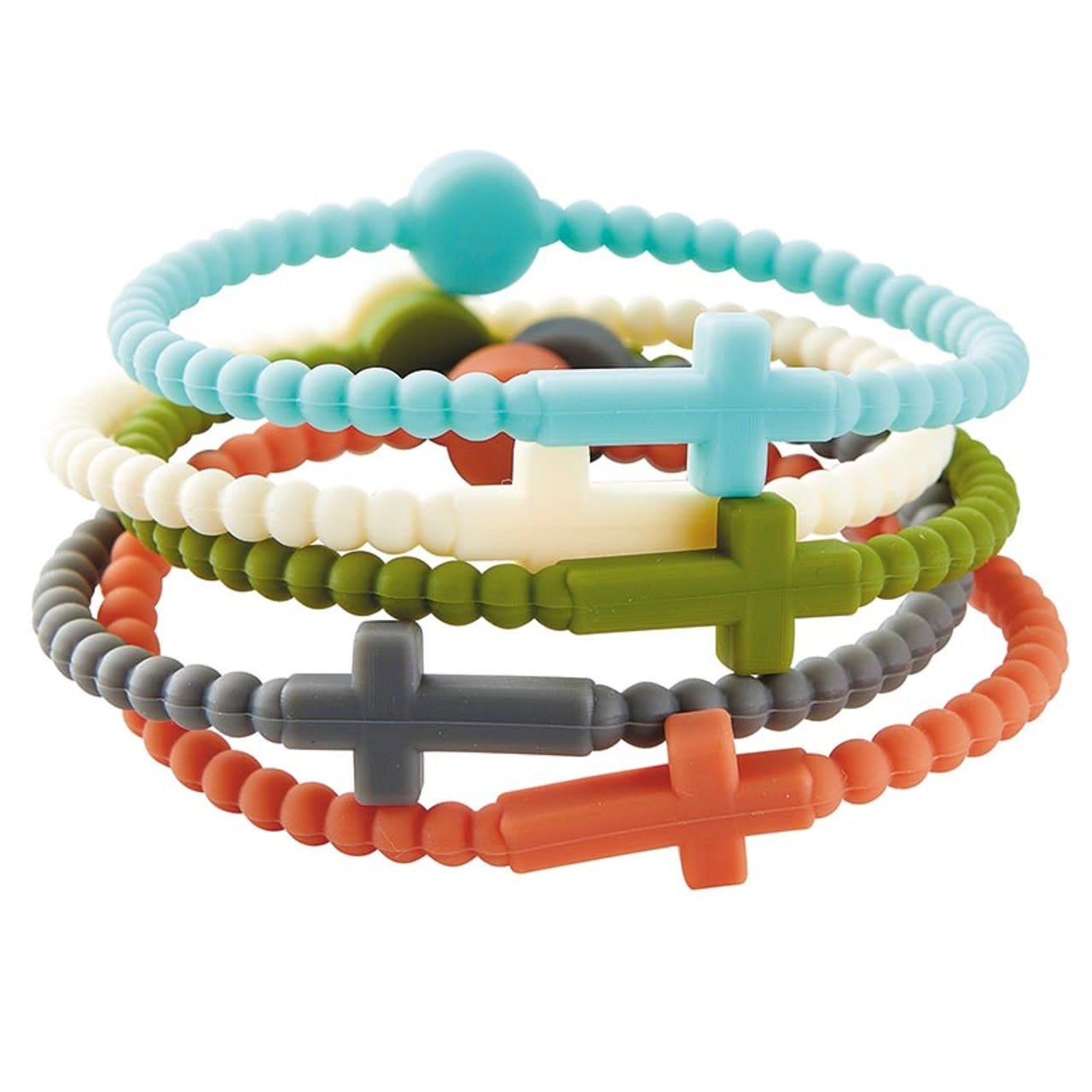 Silicone Cross Bracelets
