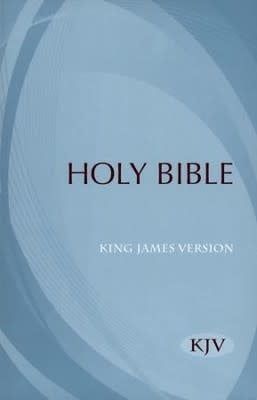 KJV Holy Bible Outreach Light Blue