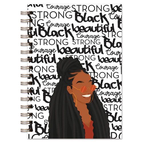 Black and beautiful journal