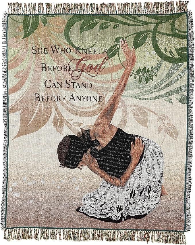 She Who Kneels Throw