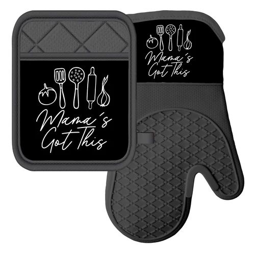 Mama&#39;s Got This oven mitt &amp; pot holder