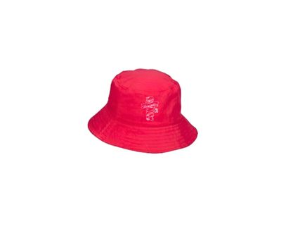 Red/white Rugged Cross bucket hat