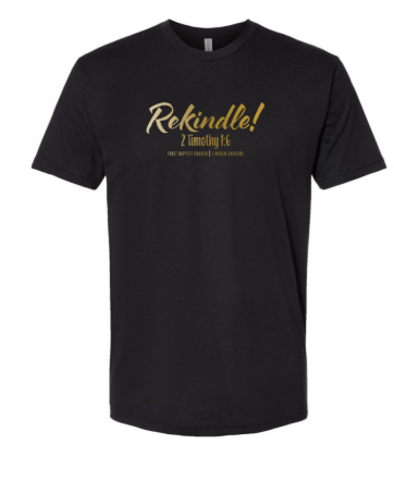 Rekindle T-shirt Black/gold