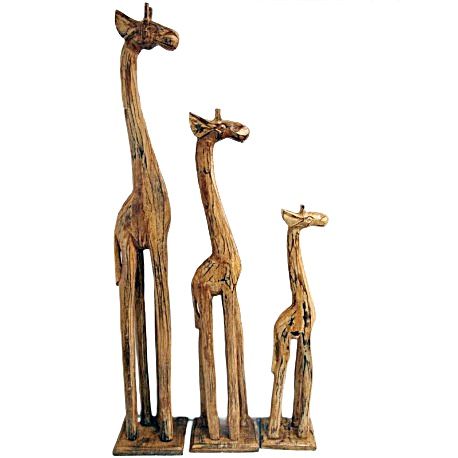 3 ŻYRAFY 100/80/60 CM