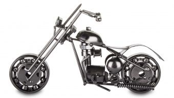 MOTOCYKL METALOWY 20 CM