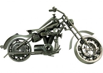 MOTOCYKL METALOWY 25 CM