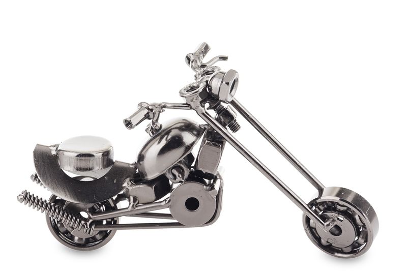 MOTOCYKL METALOWY 17 CM