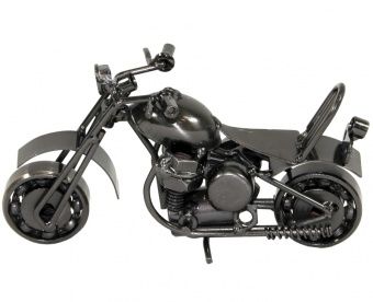 MOTOCYKL METALOWY 14 CM