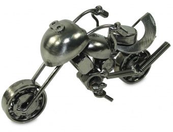 MOTOCYKL METALOWY 15 CM