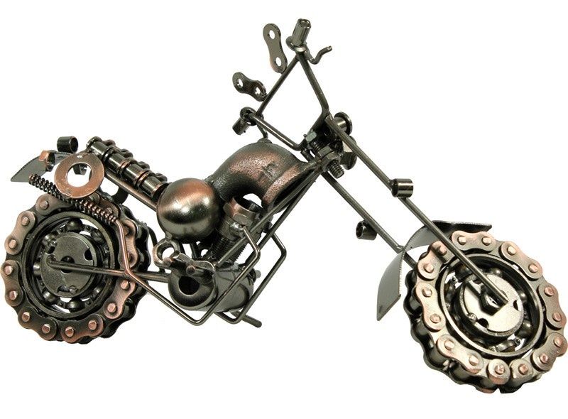 MOTOCYKL METALOWY 27 CM