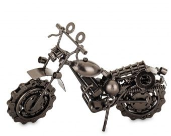 MOTOCYKL METALOWY 19 CM