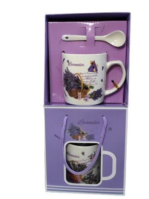 KUBEK 200 ml  Z ŁYZECZKĄ