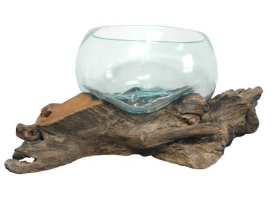 MISA SZKLANA NA KORZENIU 30 CM