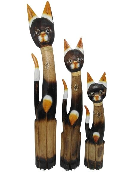3 KOTY 100/80/60 CM
