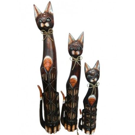 3 KOTY 100/80/60 CM