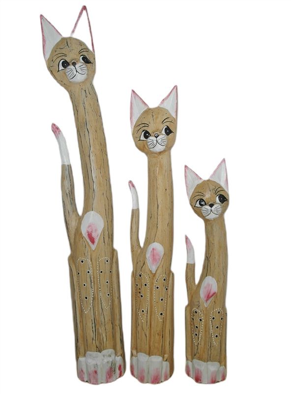 3 KOTY 100/80/60 CM