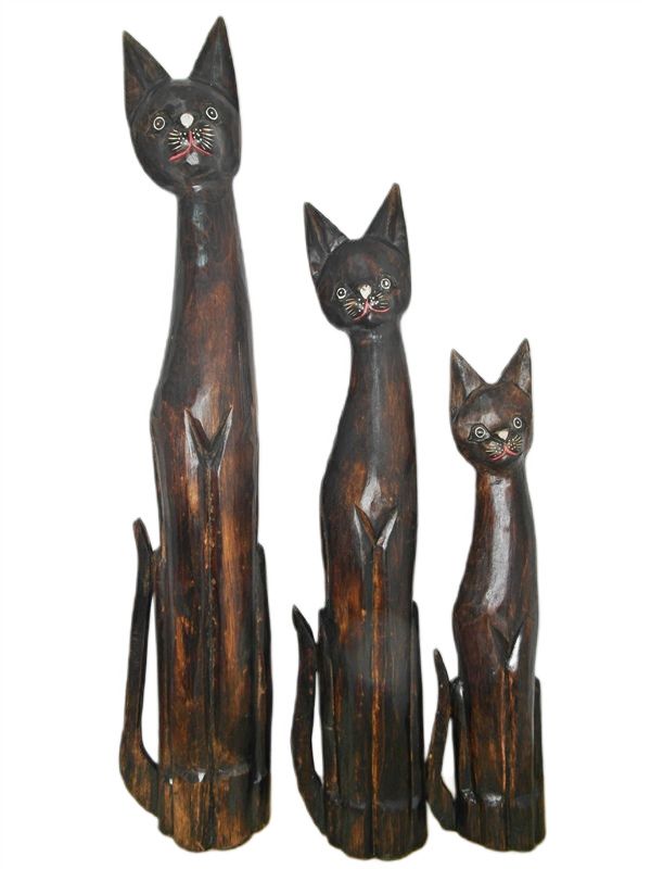 3 KOTY 100/80/60 CM
