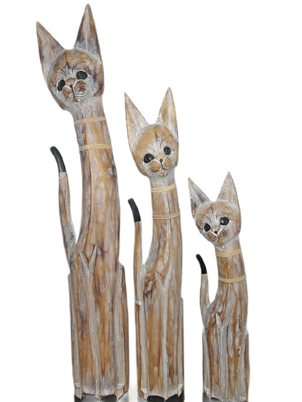 3 KOTY 100/80/60 CM