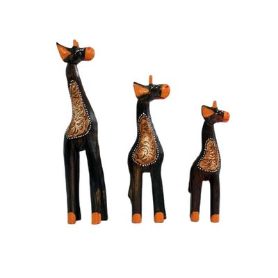 3 ŻYRAFY 25/20/15 cm