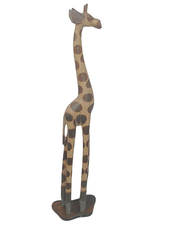 DREWNIANA ŻYRAFA 80 CM