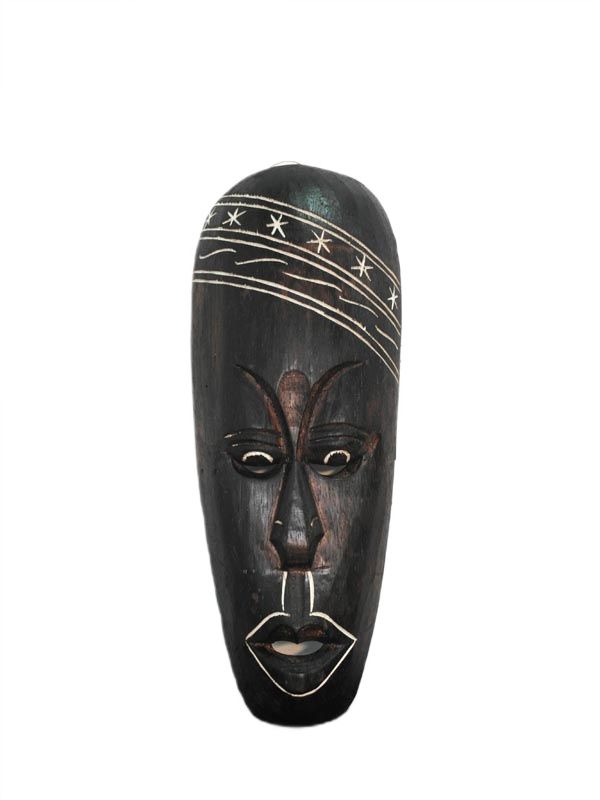 MASKA DREWNIANA 30 CM