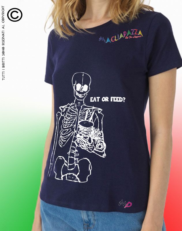 MAGLIA PSYCHO (EAT OR FEED)DONNA