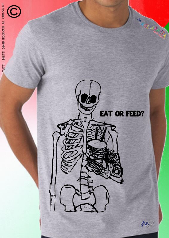 MAGLIA PSYCHO (EAT OR FEED) UOMO