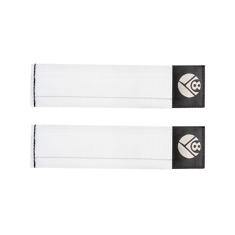 Origin8 Pro Grip II Foot Straps, Color: White