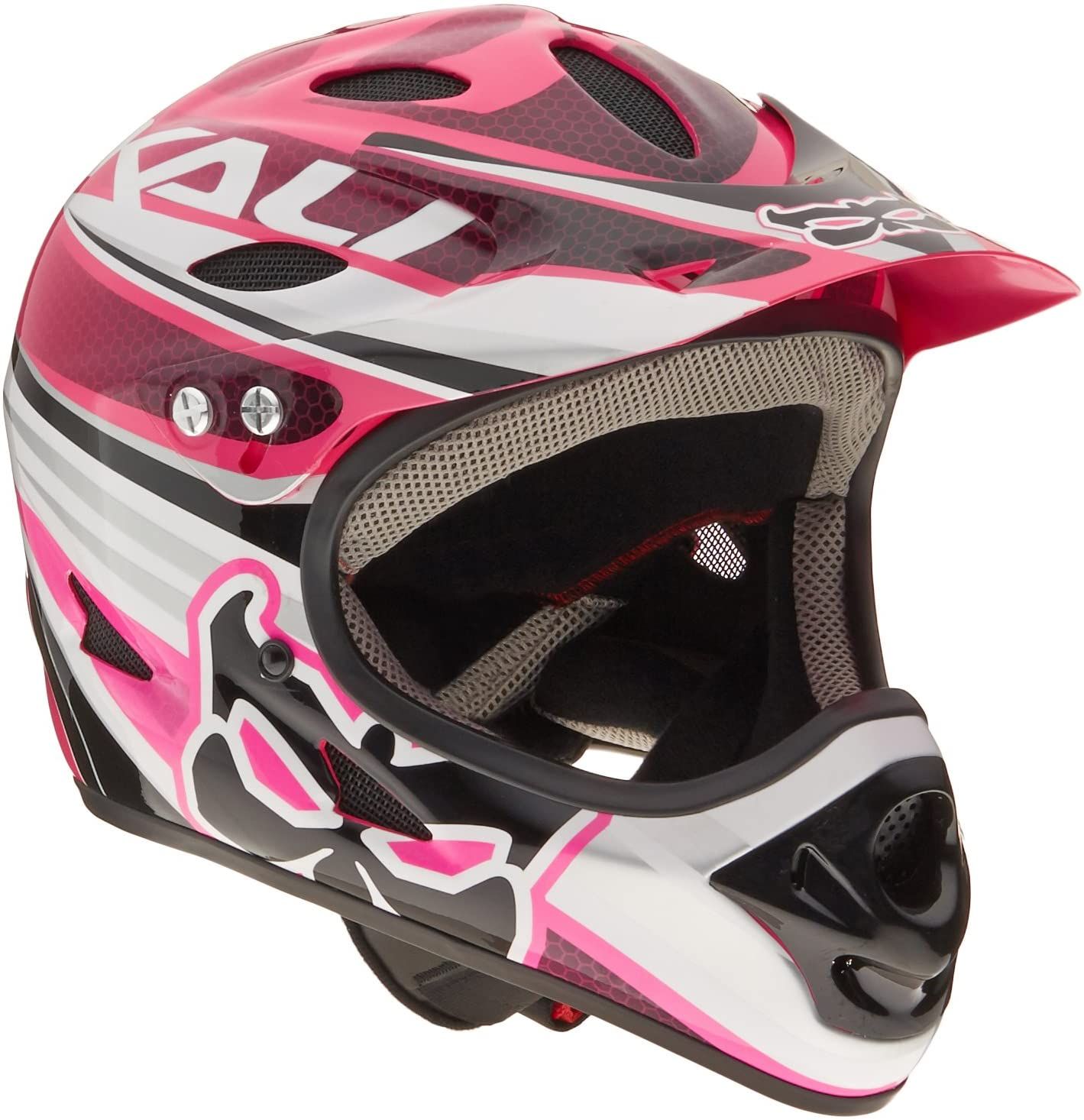 Helmet Full Face Kali Savara (Medium Pink Only), Color: Celebrity Pink, Size: M