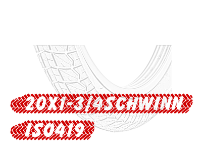 419 (20x1-3/4 Schwinn)