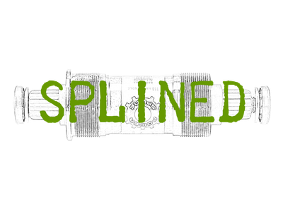 Splined Bottom Brackets