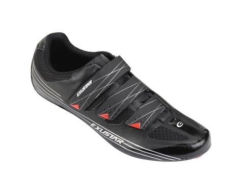 EXUSTAR SR-463 LEATHER/MESH LOOK/SPD-SL ROAD SHOE 40 BLK