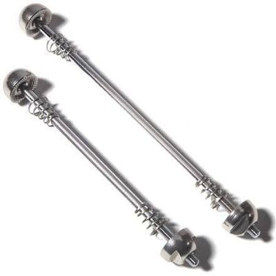 DELTA TD-9100 AXLE RODZ 5mm ALLEN HEAD SKEWER SET SIL
