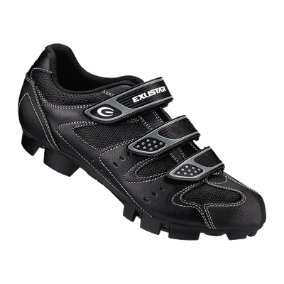 EXUSTAR SM-324 LEATHER/MESH SPD MOUNTAIN SHOE 41 BLK