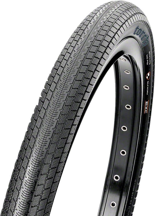 Maxxis Torch BMX Tire 20 x 1 3/8, Dual Compound, Silkworm Treadbelt protection: Black