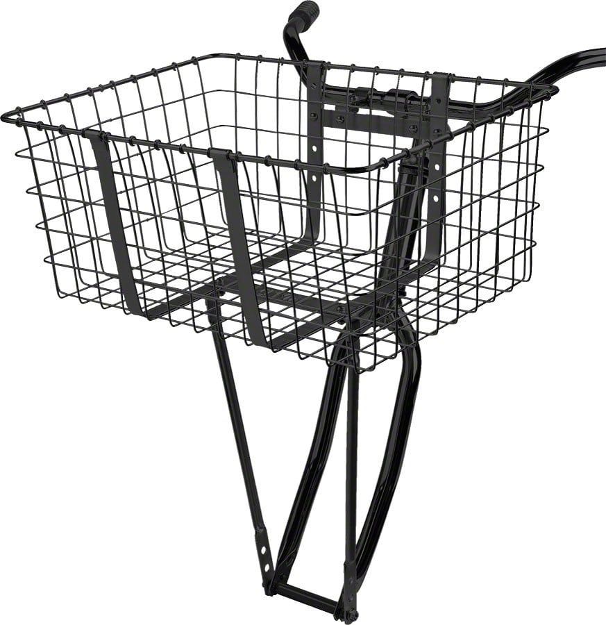 Wald 157GB Front Paperboy Basket black 21x15x9&quot;