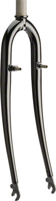 MSW 700c Hybrid Fork - QR x 100mm , 1 1/8&quot; Straight Steerer, Canti, Black