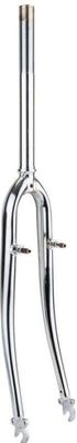 Sunlite 1&quot; (22.2) Threaded Hybrid Fork | Canti Post | 700c | 250mm | UniCrown | Cro Mo | Chrome