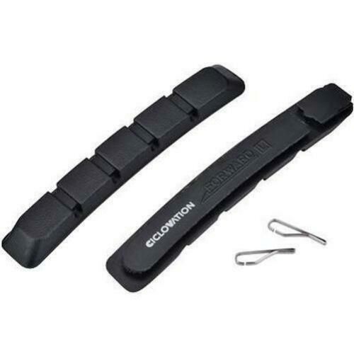 CICLOVATION ADVANCED V-BRAKE MNT SHOE INSERTS BLK 1pr